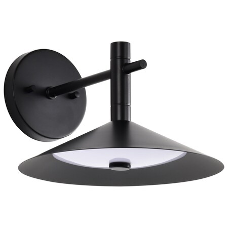 Nuvo Corrine, 10 Inch LED Wall Sconce, Matte Black, 3K/4K/5K CCT Selectable 62/2074